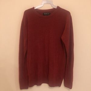 21Men Burgundy Sweater